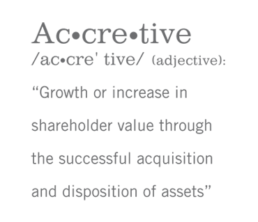 accretive definition